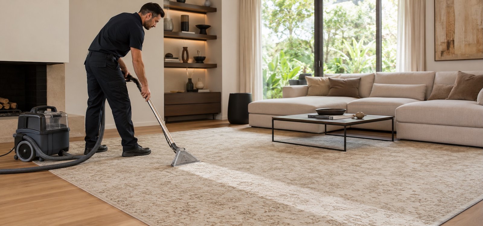 Limpeza de carpetes profissional renove a higiene e as cores